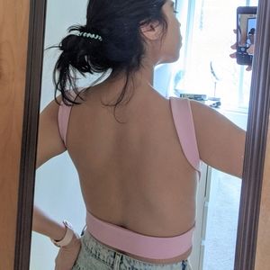 Sold! Open back Nasty Gal crop top